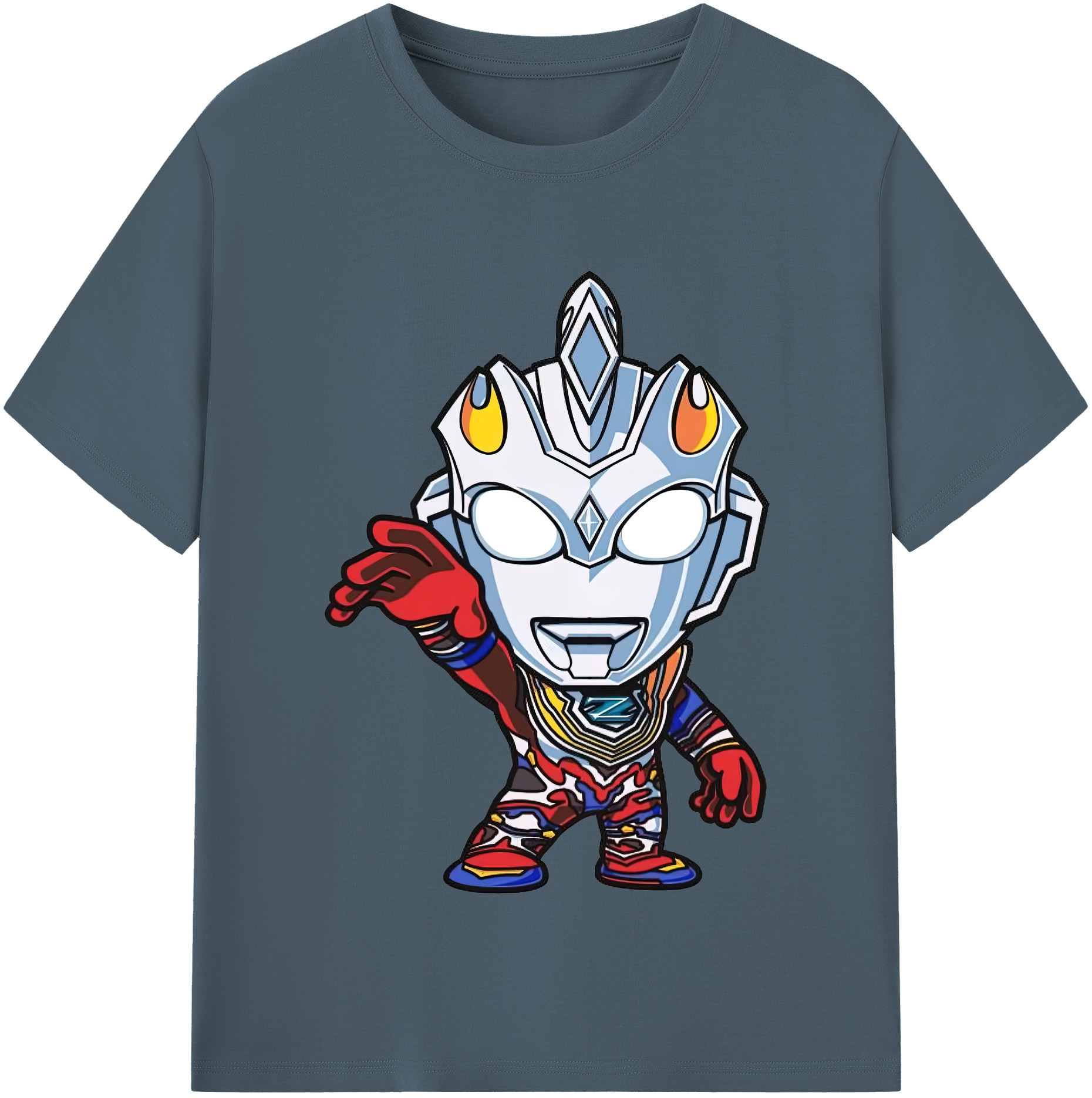 （画像用） ウルトラマン Ultraman 綿100％半袖Tシャツ（フロントプリント）